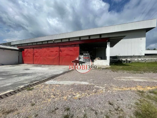 ALUGO GALPÃO 250m² MAIS PÁTIO DE 7.000m² por R$ 45.000/mês - Colônia Antônio Aleixo - Mana