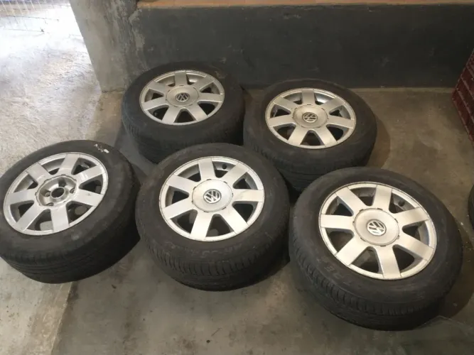 Rodas  VW Passat V6 99 com pneus 