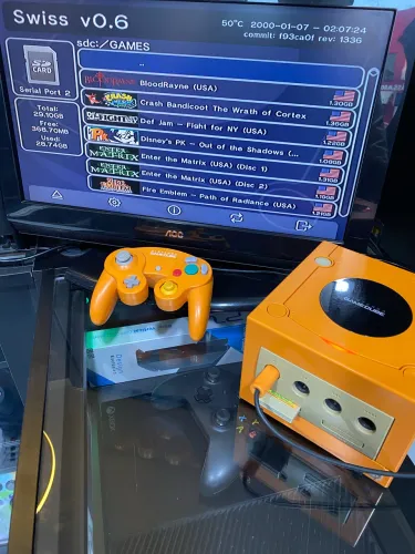 Nintendo  GameCube Laranja