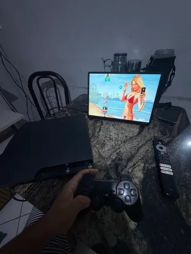 PlayStation 3 Desbloqueado (Lacrado) + 8 Mil Jogos