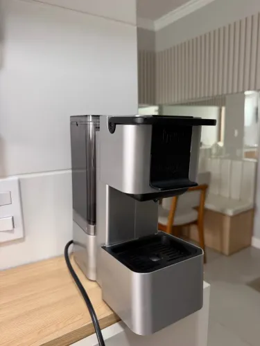 Cafeteira três corações capsulas