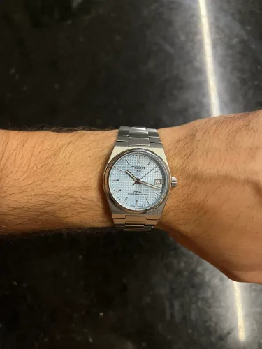 Tissot PRX 35mm Ice Blue Powermatic 80