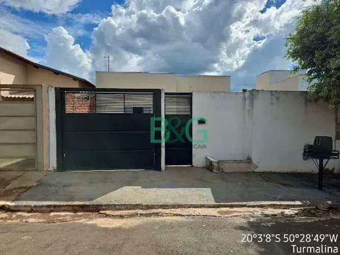 Casa com 2 dormitórios à venda, 48 m² por R$ 78.201,87 - JARDIM MORUMBI - Turmalina/SP