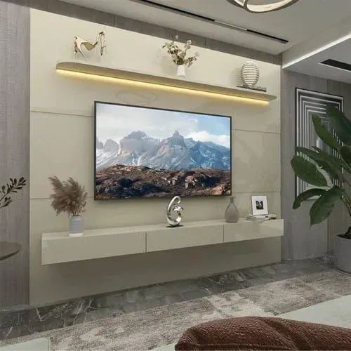 Painel TV 90" (SemiNovo) Offwhite
