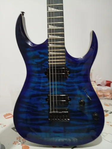 Guitarra waldman seminova zerada totalmente regulada por luthier