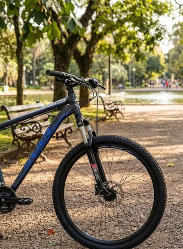 Bicicleta Soul Black Rain Aro 29 SRAM X3 Freio a Disco, Alumínio 