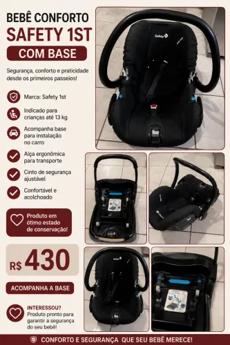 Bebê Conforto Safety