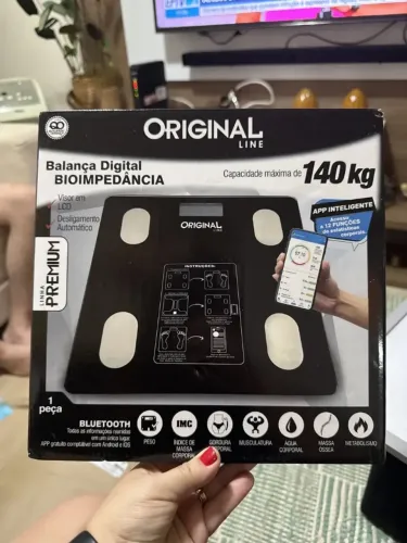 Balança Digital Bioimpedância Bluetooth Corporal - Entrega Grátis