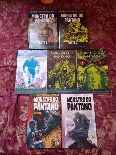 Monstro do Pântano Moore/Veitch/Millar + Brinde