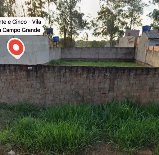 Terreno murado Nova Campo Grande