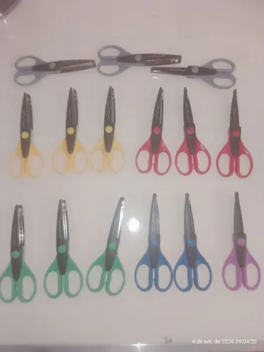 Kit tesoura corte diferentes
