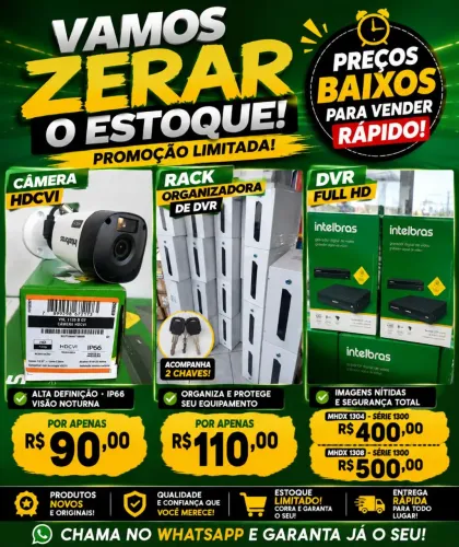 Promoção Para Zerar o Estoque