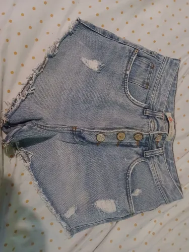 Short jeans file denin 60 reais