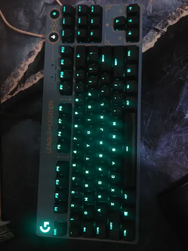 Teclado Mecânico Logitech Edição League of Legends