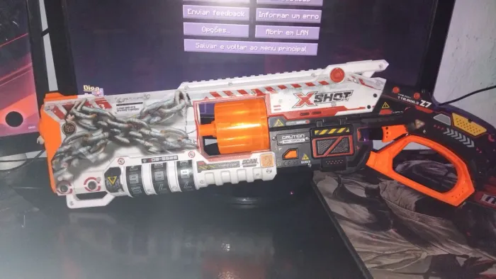 Arma x-shot nerf decoração (pra vender rápido)