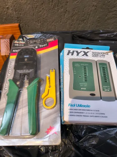 Kit ferramentas para rede internet