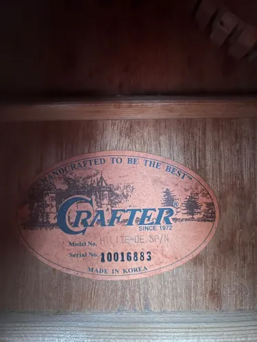 Violão Elétrico Crafter