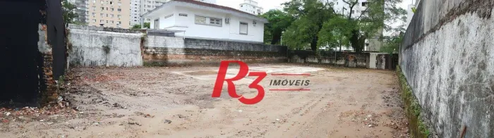 Terreno para alugar, 654 m² por R$ 15.913,07/mês - Centro - Guarujá/SP