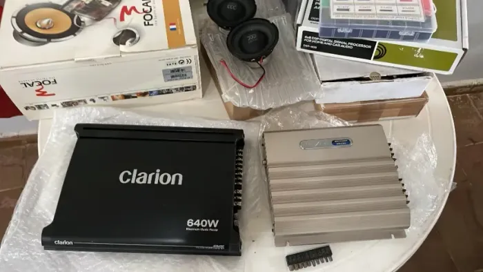 Diversos Itens SQ Helix Clarion Morel CDT Audio Focal Ophera Audison