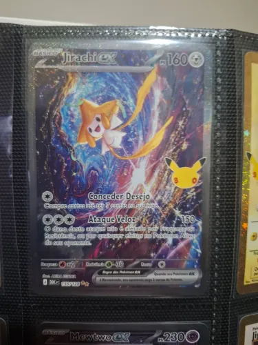 Pokemon Jirachi EX full art 30 anos 