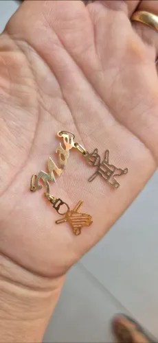 Pingente de ouro mãe 