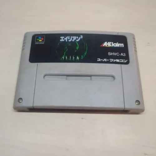 Jogo Alien 3 Original SNES - Super Famicom - Cartucho Loose