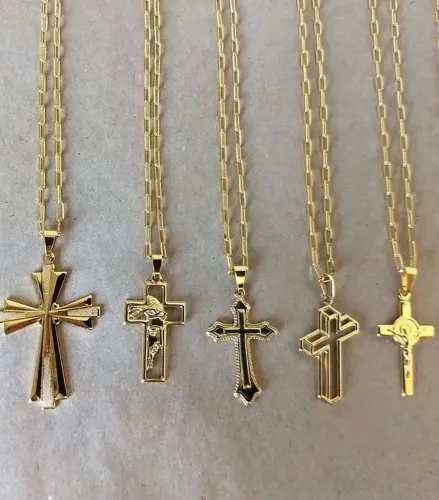Corrente banhada no ouro 18k 