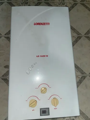 Aquecedor a Gás Lorenzetti LZ-1600 N - Funcionando Perfeitamente