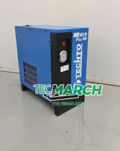 Secador de ar comprimido 56 PCM Techto semi novo 