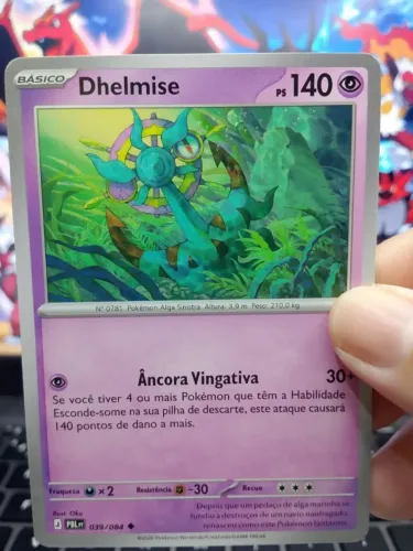 Carta Pokémon Dhelmise