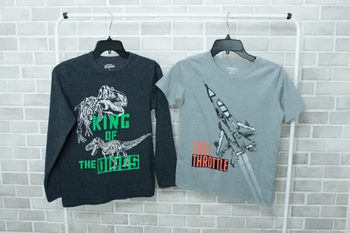 kit 2 camisetas oshkosh infantil