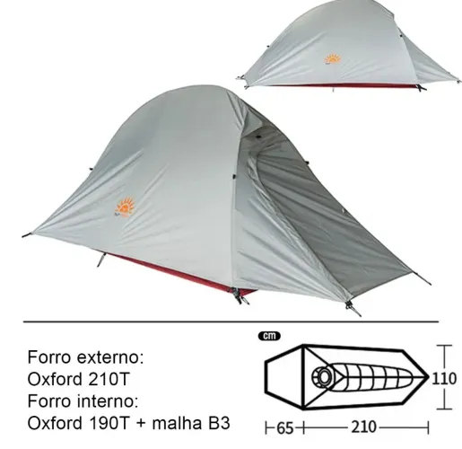 Barraca Hawaii 1 pessoa 