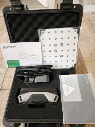 Scanner 3D Creality Raptor + Wi-Fi Bridge (Estado de Novo!)