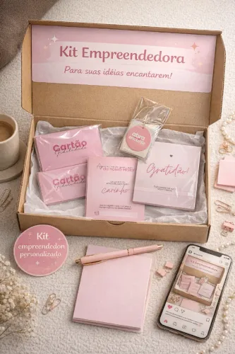 Kit completo para começar seu negócio + entrega grátis!