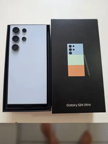 Samsung Galaxy S24 Ultra 512GB Azul Titânio Impecável 10x Sem Juros no Cartão