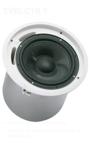 Eletro-voice cx de sub de teto EV C10.1