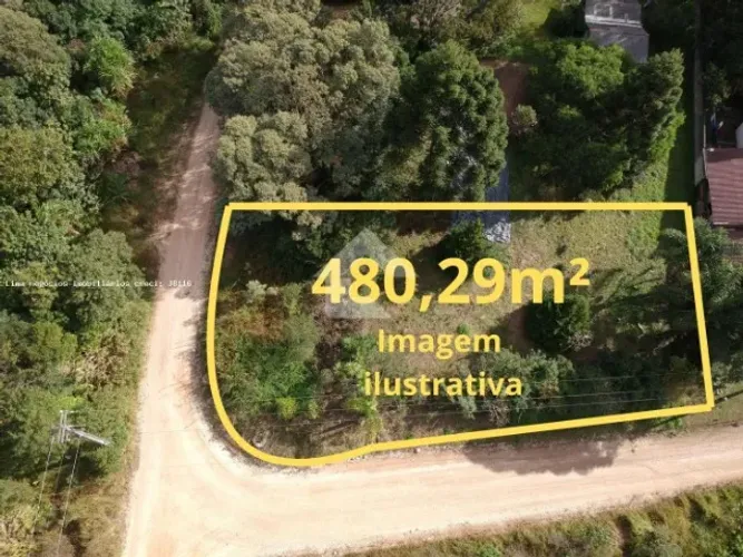 Terreno de Esquina com 480m² - Centro, Campo Magro/PR (Aceita Financiamento)
