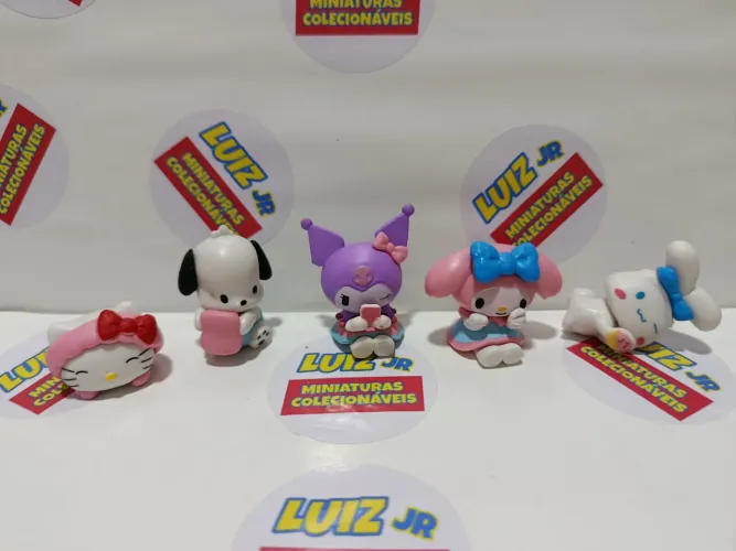 Miniaturas hello Kitty - 5 unidades