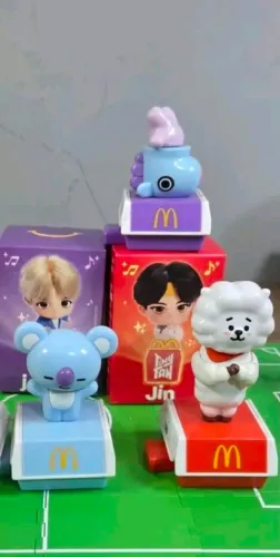 BTS - 5 mimiaturas mcdonalds