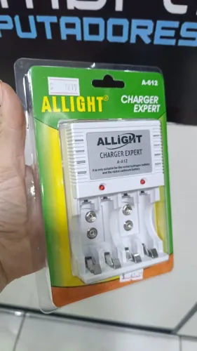 Carregador De Pilhas Aaa Aa A-612 9v Recarregavel Bivolt Loja Coimbra Computadores Entrega