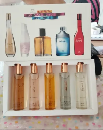 Kit 5 mini Perfumes variados