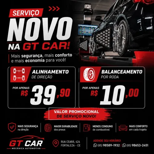Alinhamento e Balanceamento Automotivo.