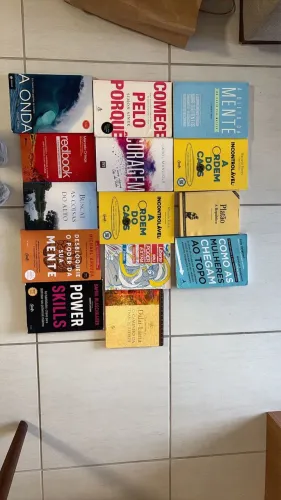 Livros de Autoajuda, Desenvolvimento Pessoal, Filosofia e Romance ? R$20 cada