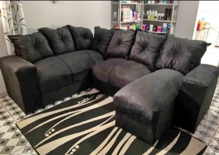 Sofá de Canto Com Chaise Adquira Seus Móveis Aqui