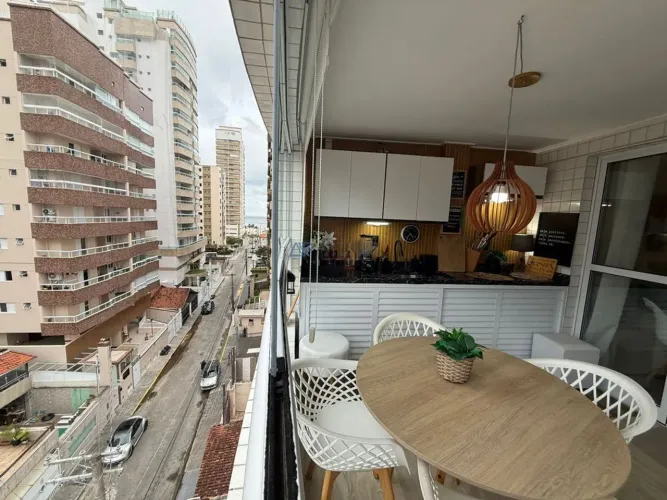 Apartamento à venda em Praia Grande na Aviação com 2 Dormitórios