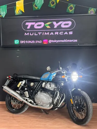 ROYAL ENFIELD CONTINENTAL GT 650 - APENAS 5.262 KM! - GRUPO TOKYO MOTOS