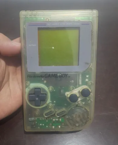 Game Boy Classic edição "Play It Loud!" transparente (DMG-01)