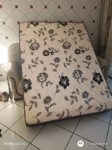 Excelente colchão de casal tamanho padrão da Ortobom espuma D45