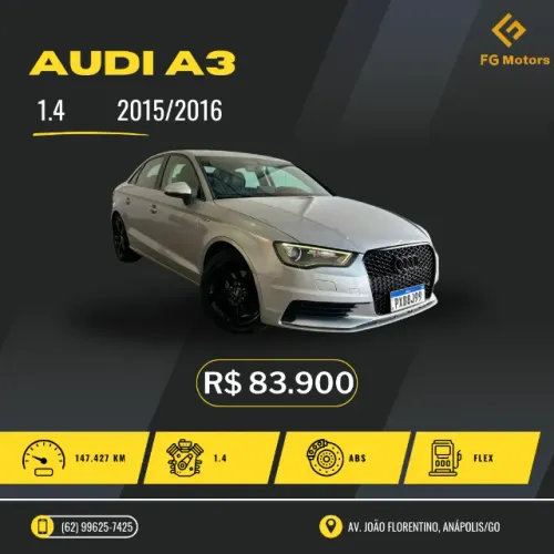 Audi A3 Sedan 1.4 TFSI Flex Tiptronic 4P 2016