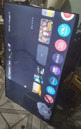 Tv tcl 55 Modelo 55p635 quebrada.